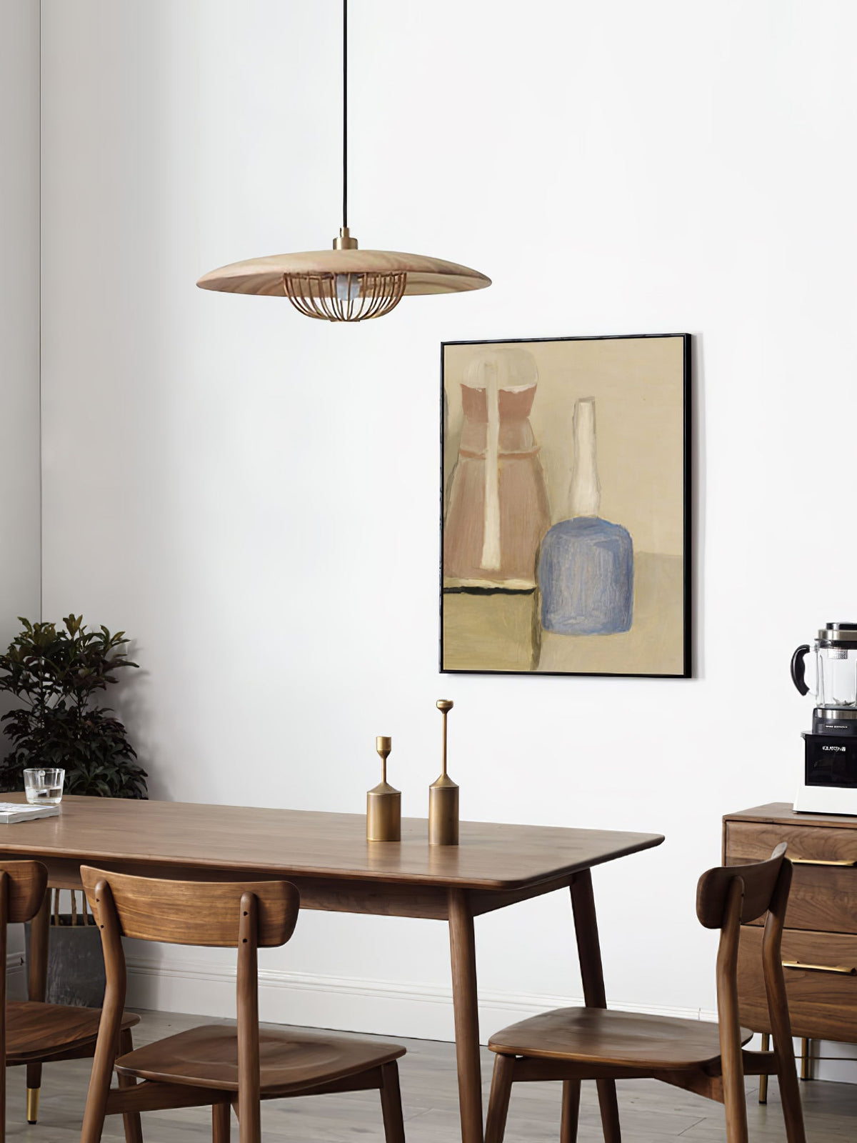 Suspension Allegro en bois et fer – vue 43