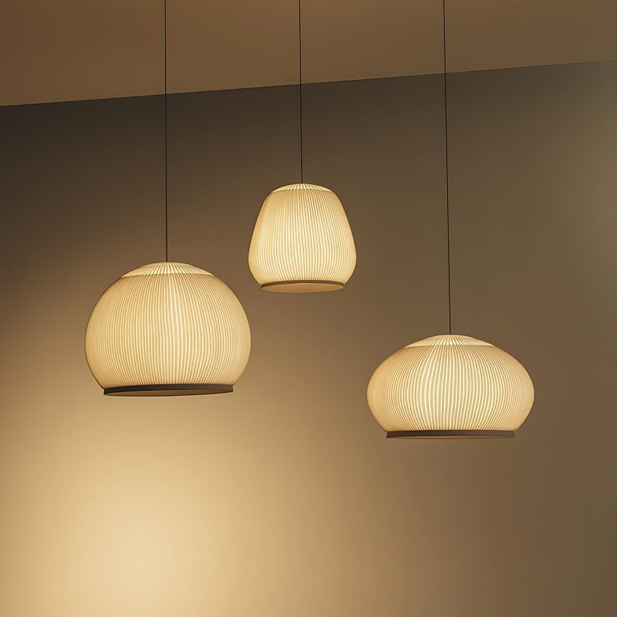 Suspension Zénith en tissu et métal – vue 40