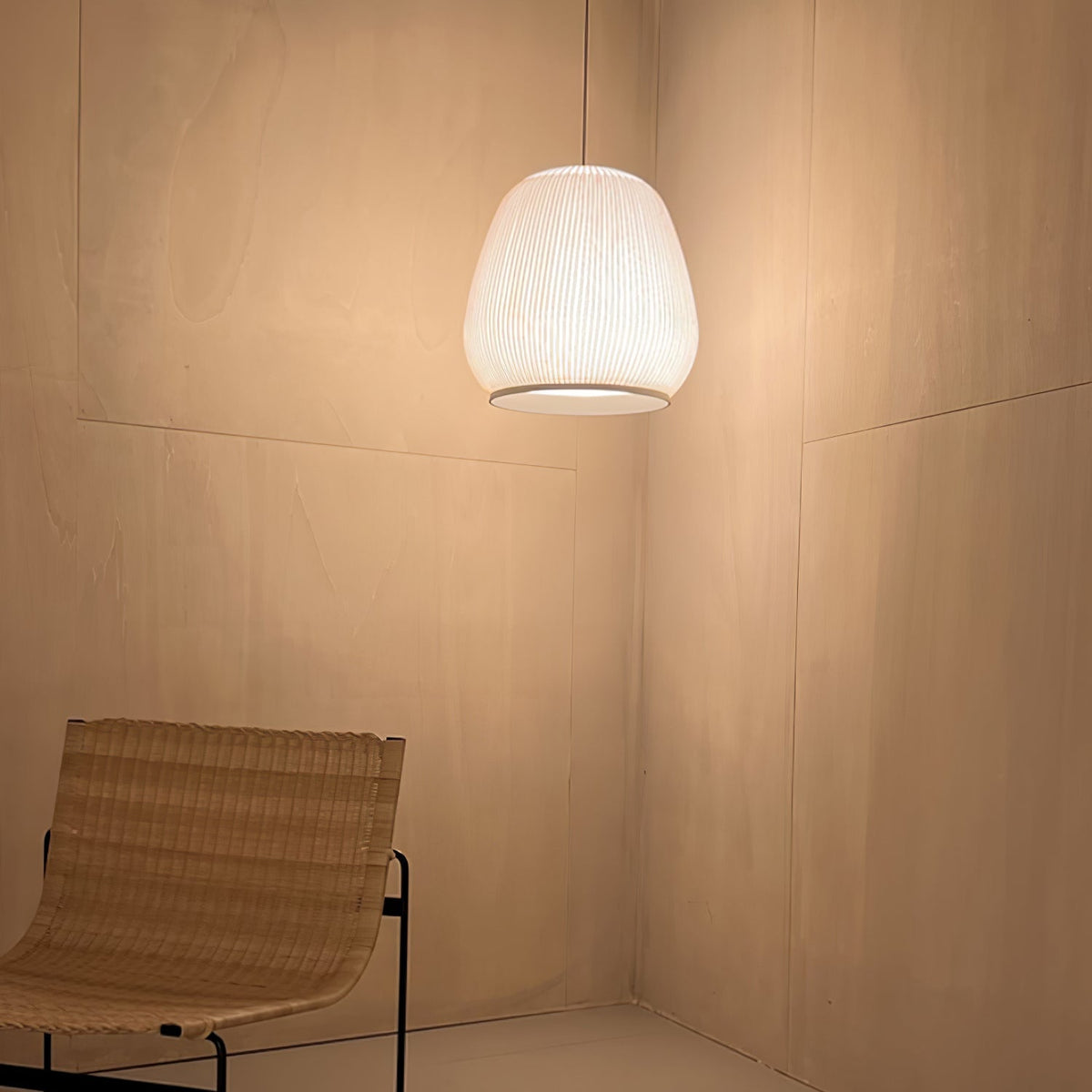 Suspension Zénith en tissu et métal – vue 56