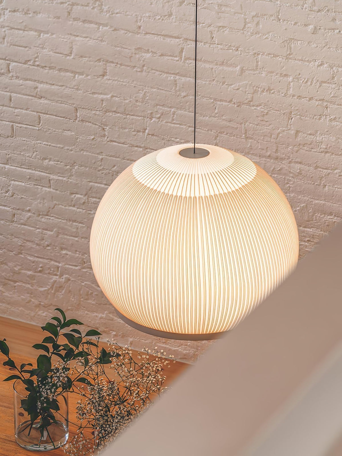 Suspension Zénith en tissu et métal – vue 12