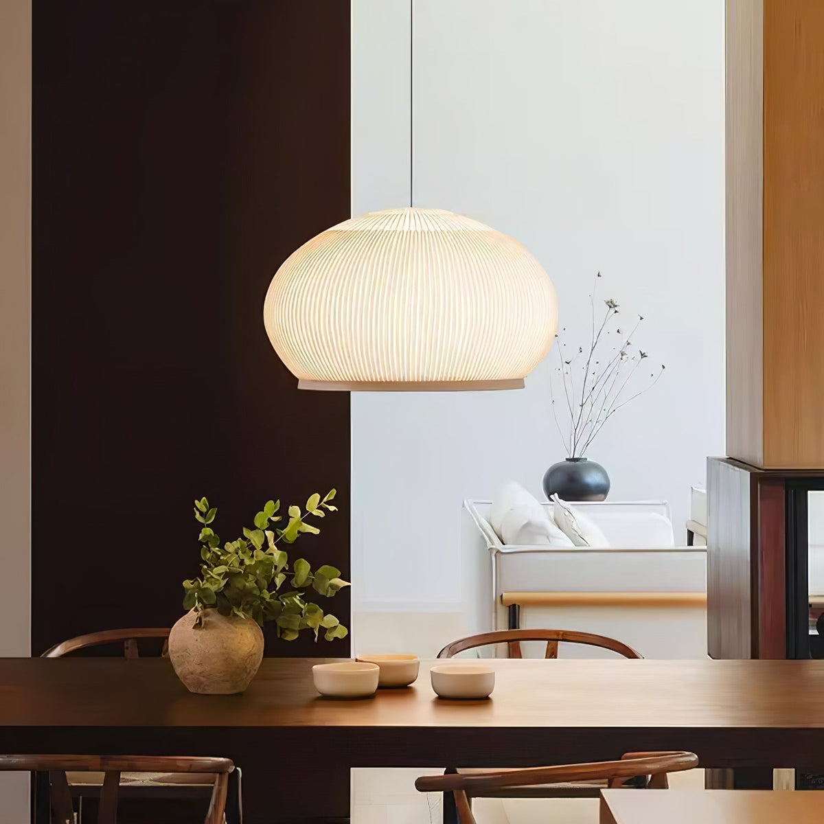 Suspension Zénith en tissu et métal – vue 4