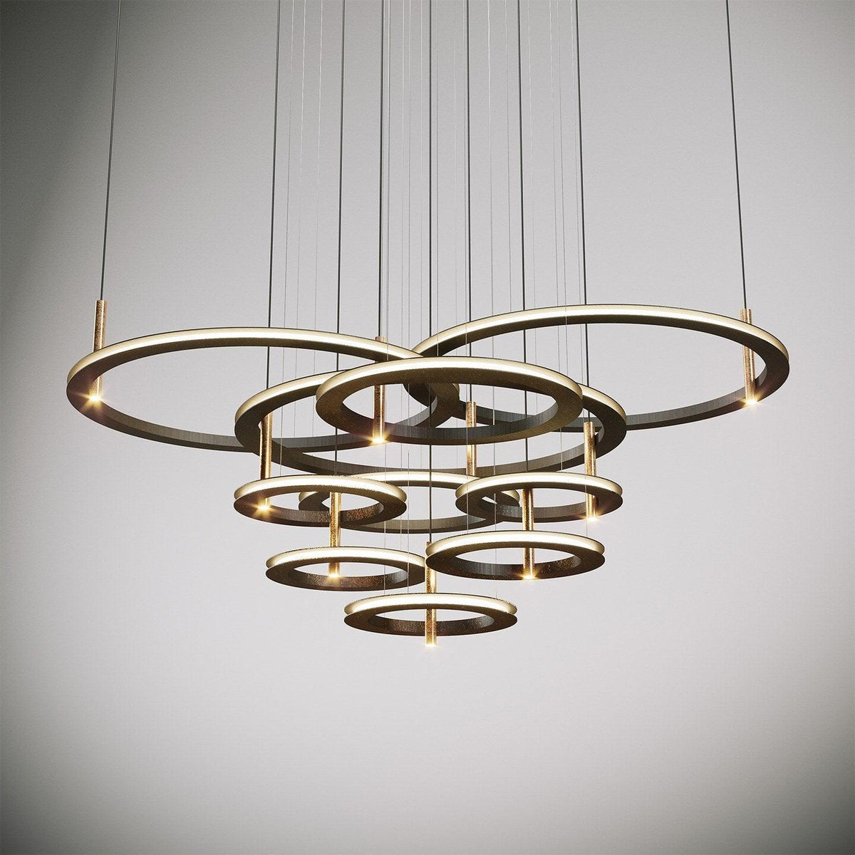 Lustre Platane en métal – vue 12