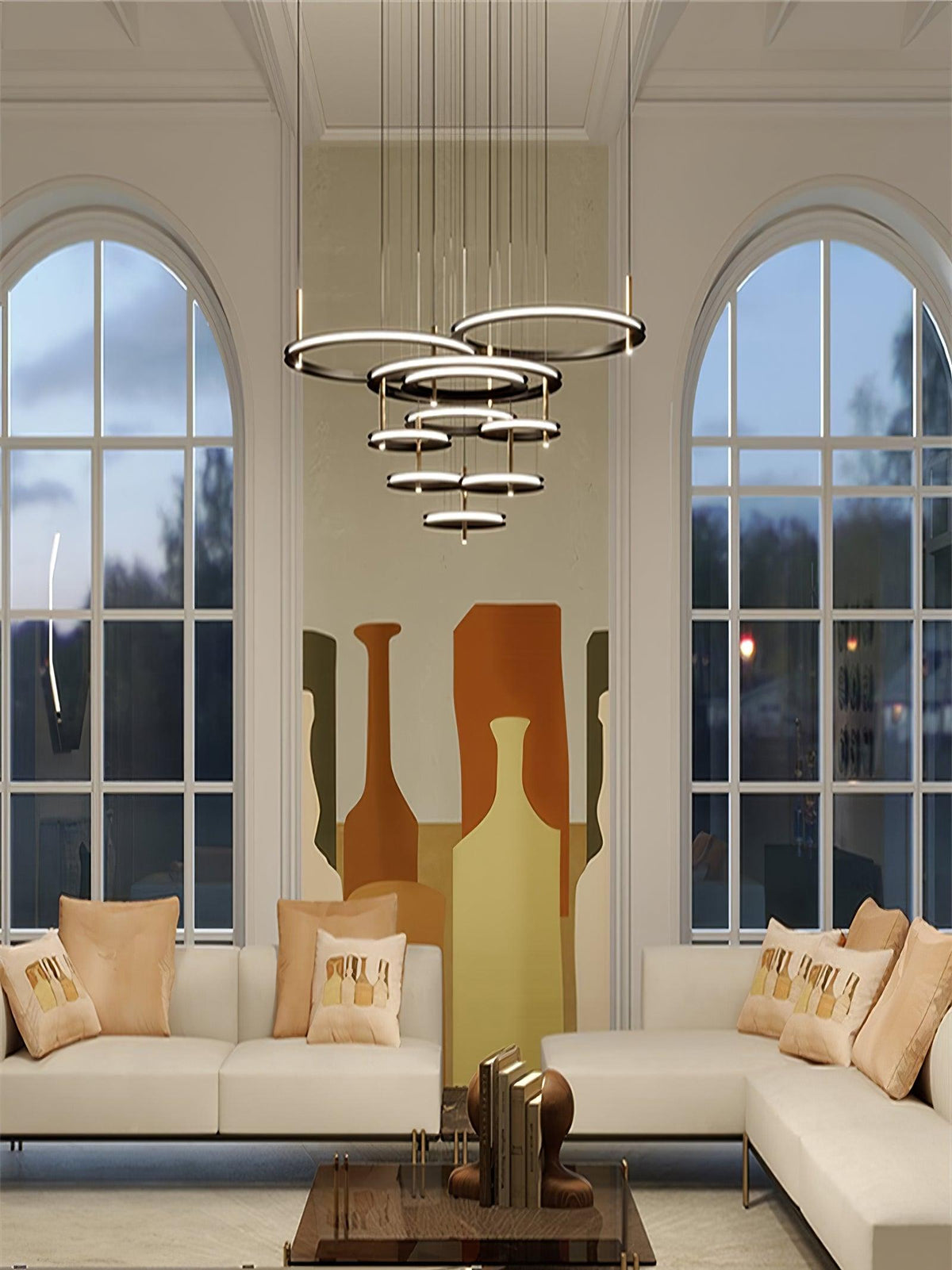 Lustre Platane en métal – vue 44