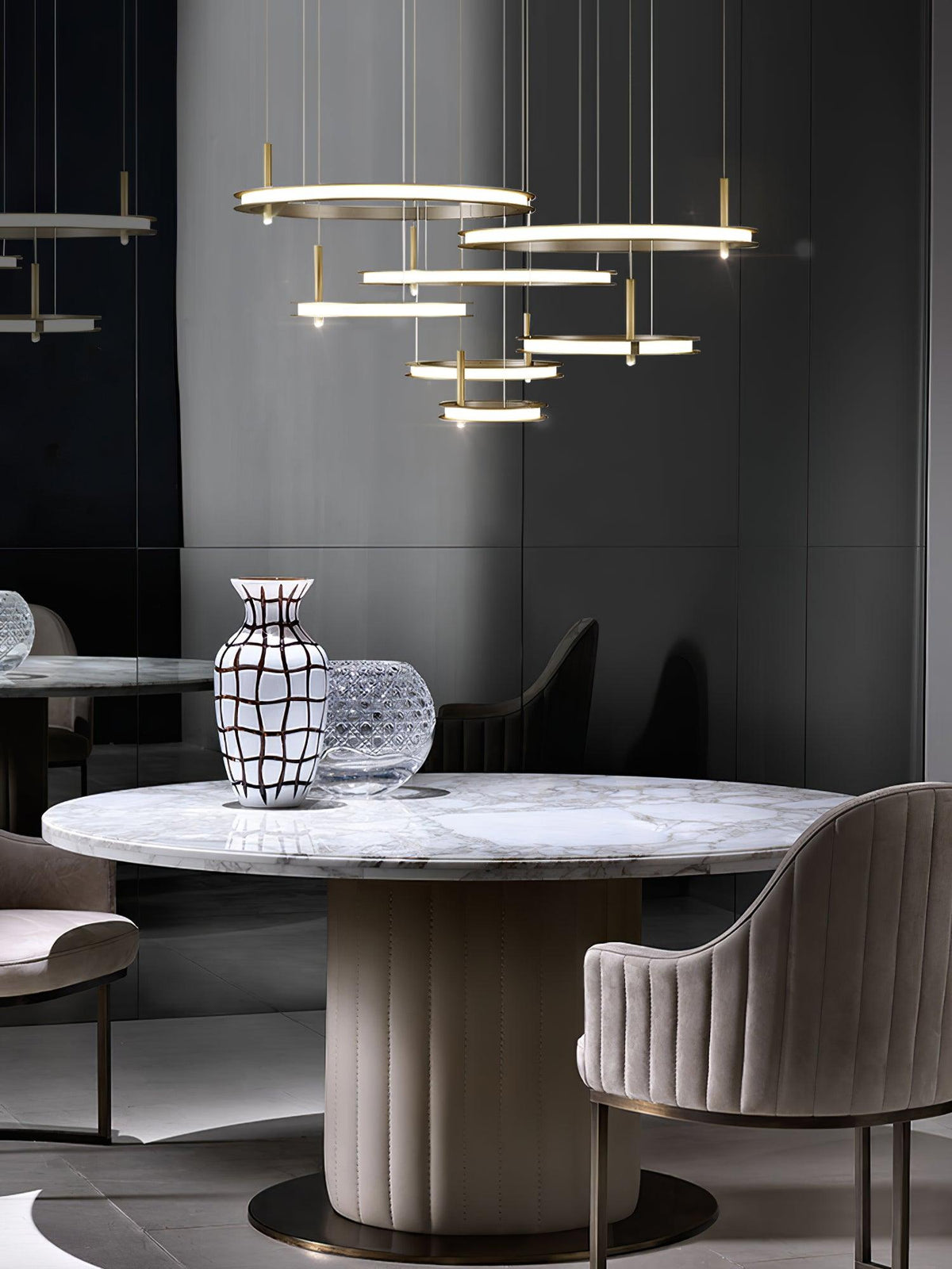Lustre Platane en métal – vue 2