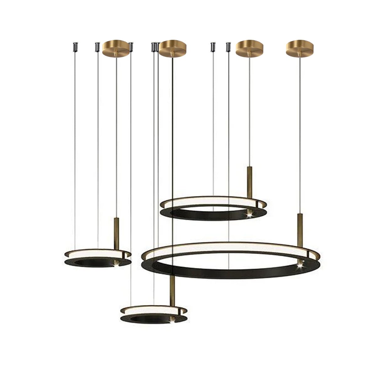 Lustre Platane en métal – vue 25