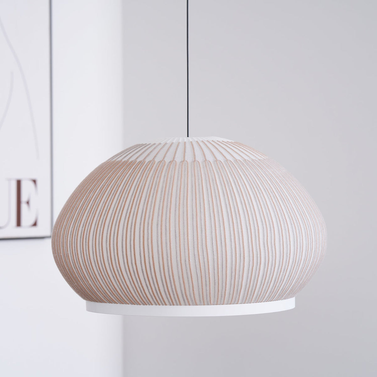 Suspension Zénith en tissu et métal – vue 55