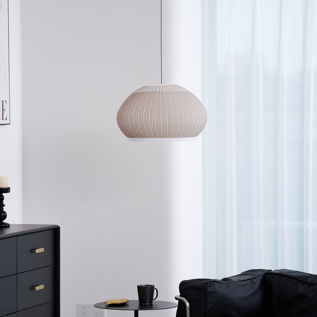 Suspension Zénith en tissu et métal – vue 57