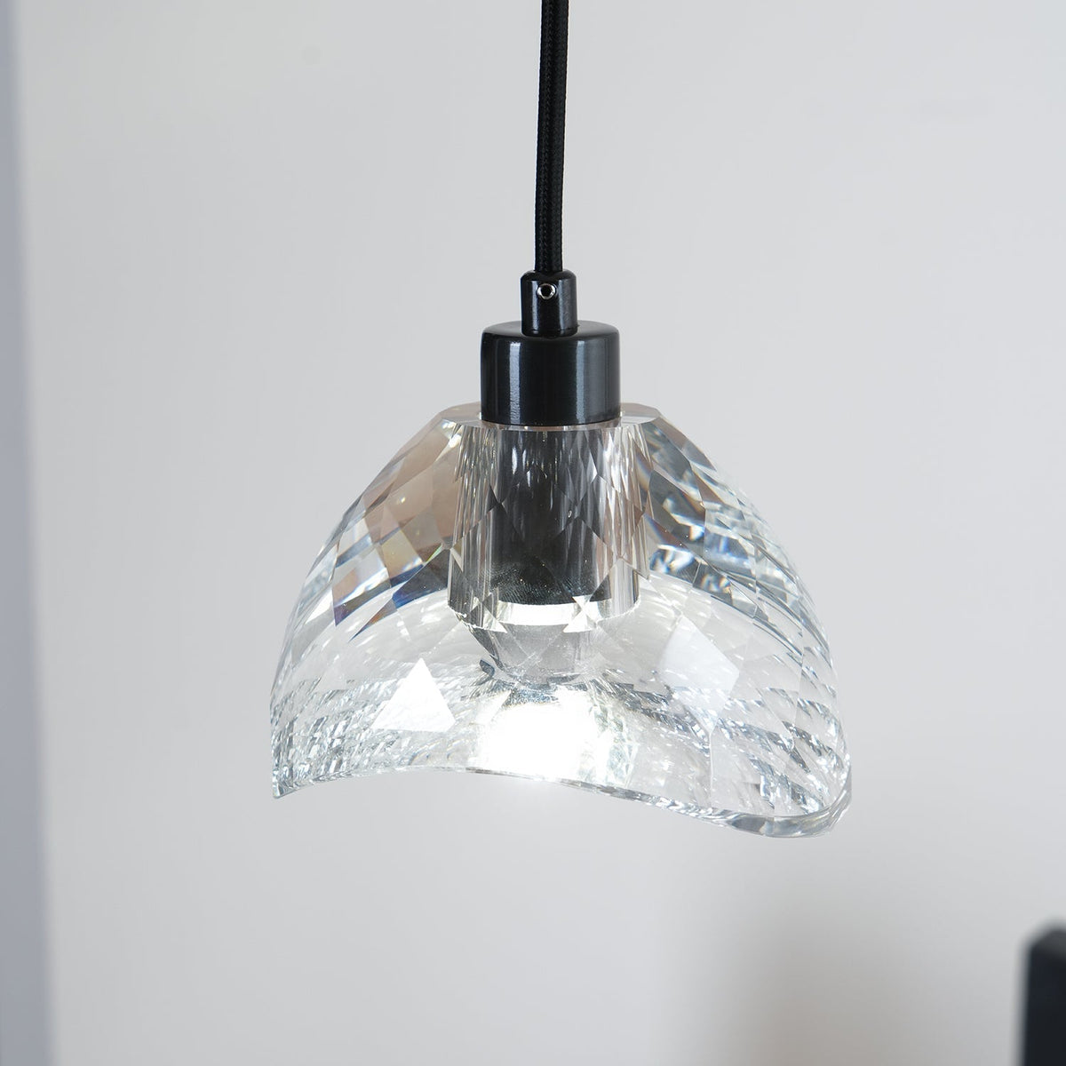 Suspension Gerbe en verre et cuivre – vue 14