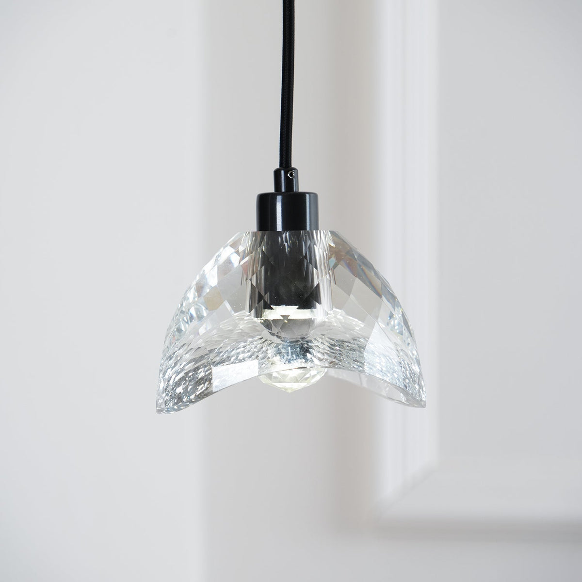 Suspension Gerbe en verre et cuivre – vue 27