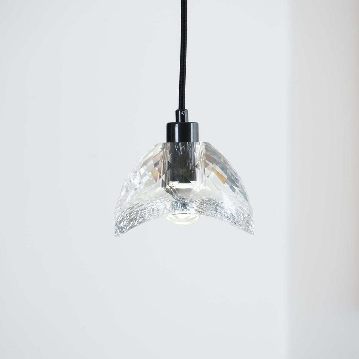 Suspension Gerbe en verre et cuivre – vue 15