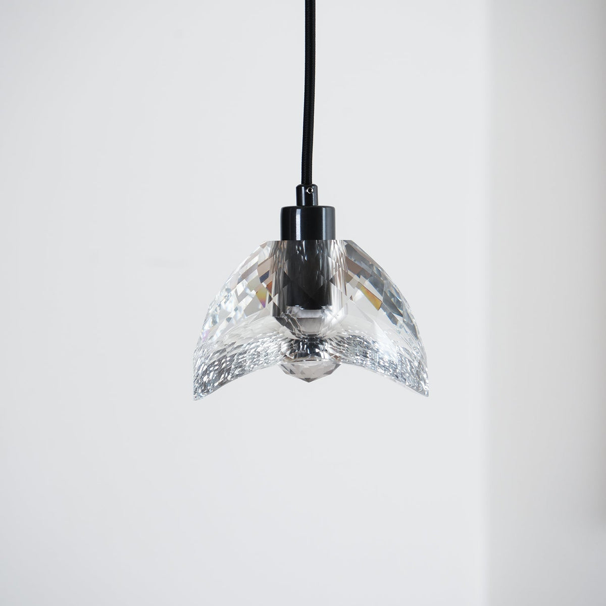 Suspension Gerbe en verre et cuivre – vue 17