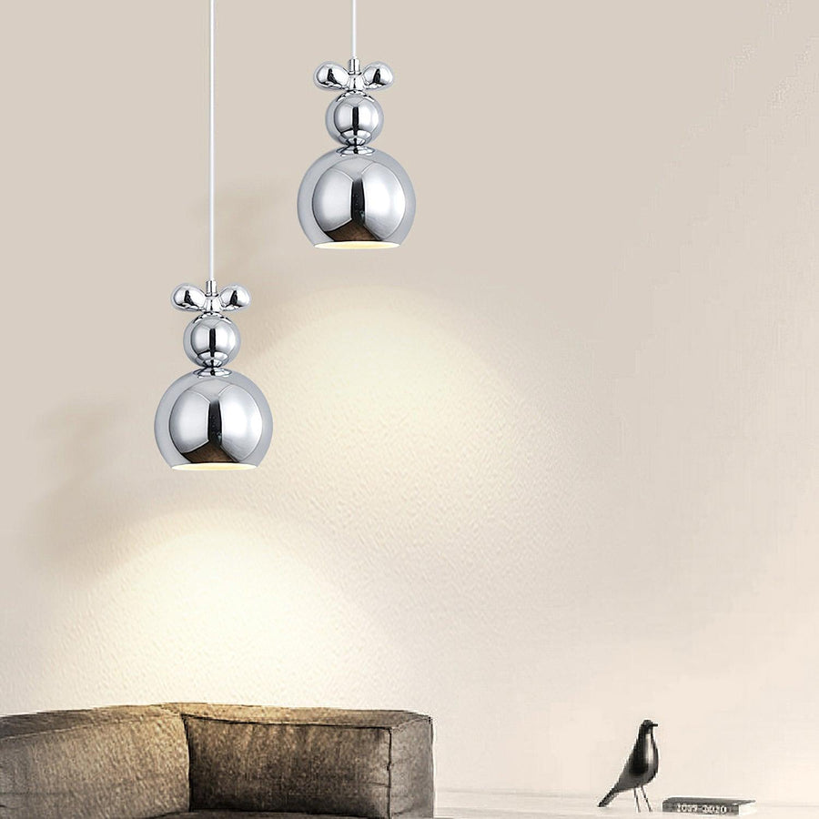 Suspension Torsade en métal – vue 2