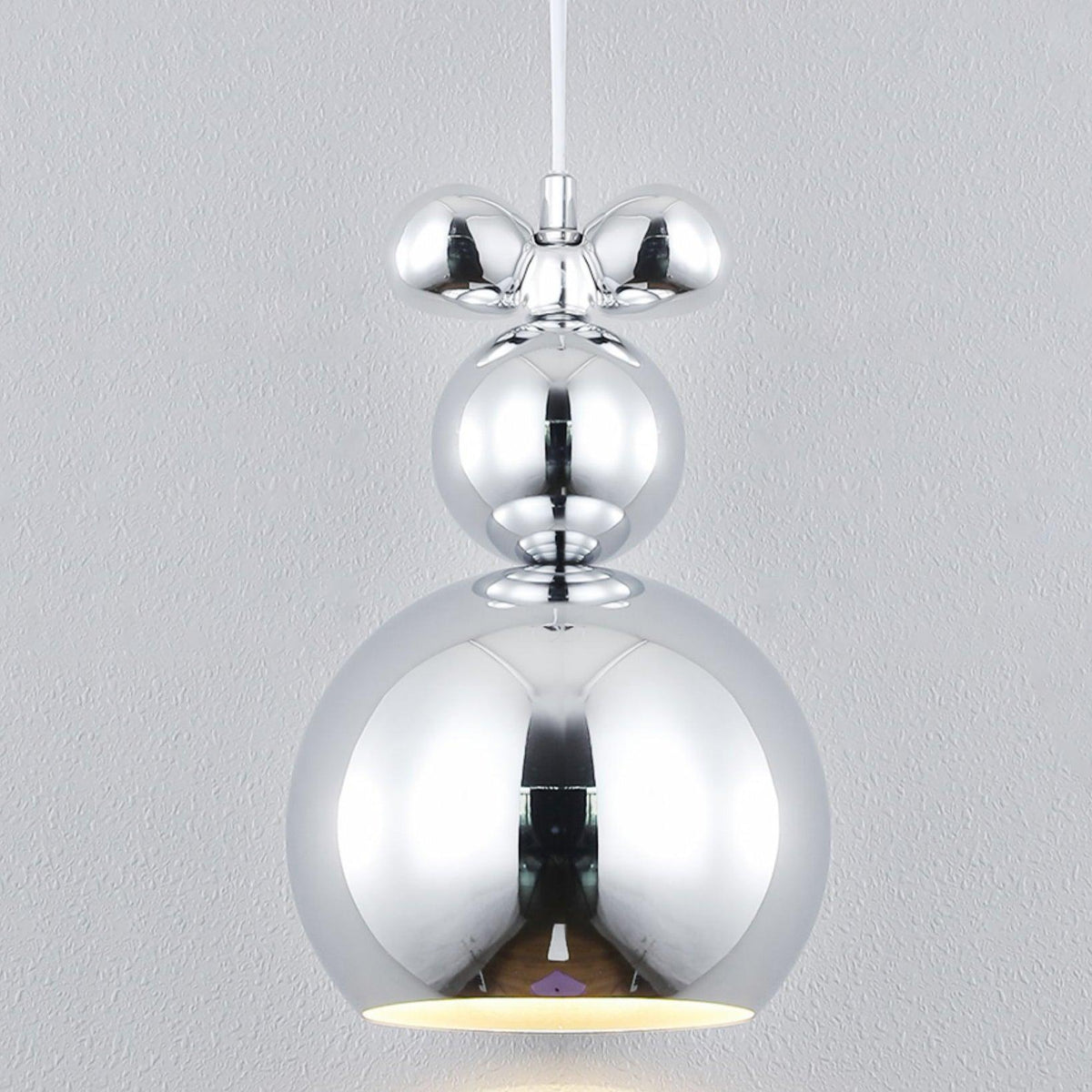 Suspension Torsade en métal – vue 3