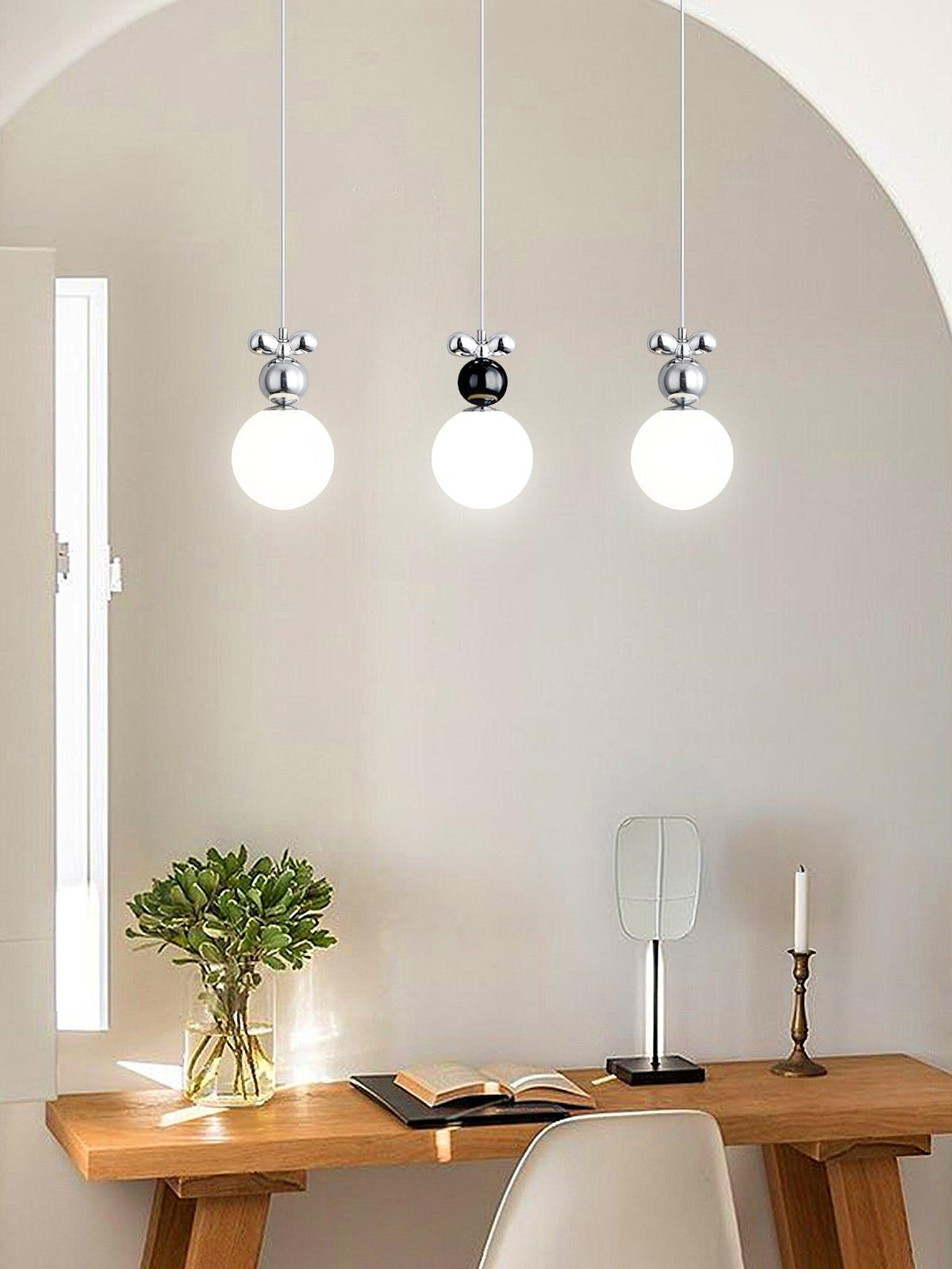 Suspension Torsade en métal – vue 7