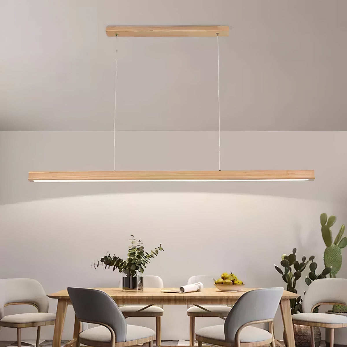 Suspension Cassiopée en bois et métal – vue 11
