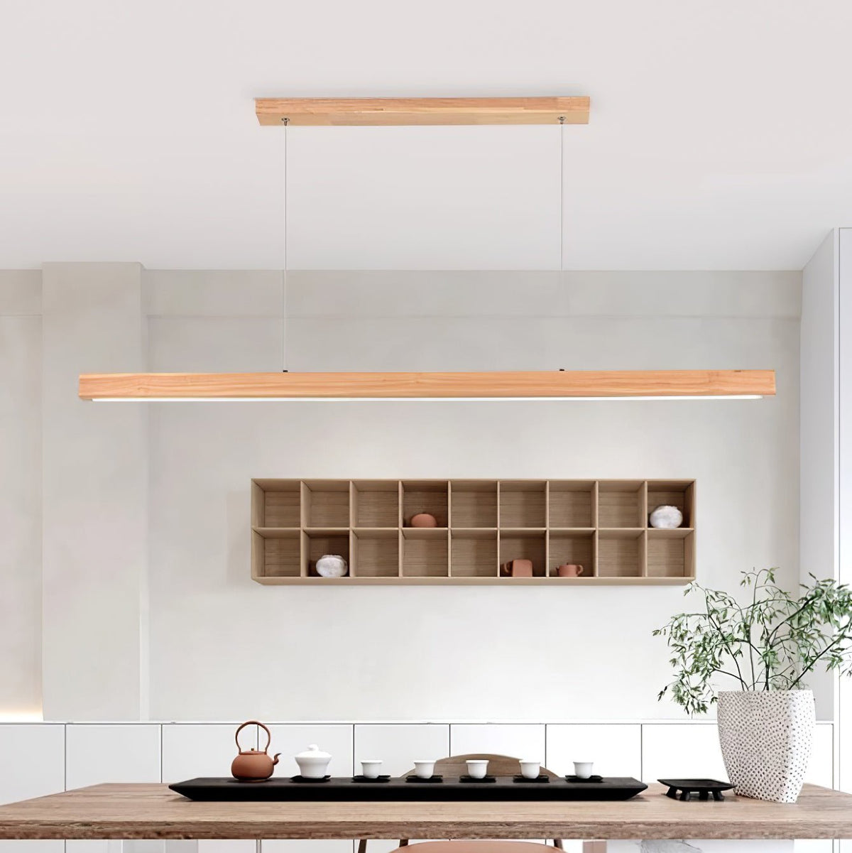 Suspension Cassiopée en bois et métal – vue 23