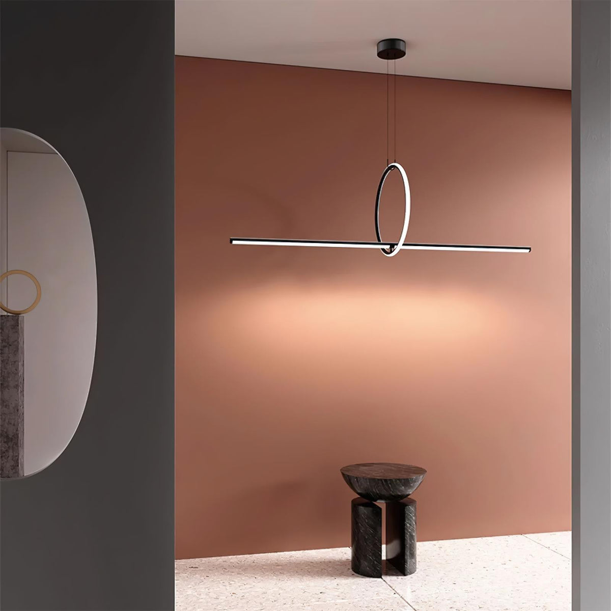 Suspension Héloïse en métal – vue 22