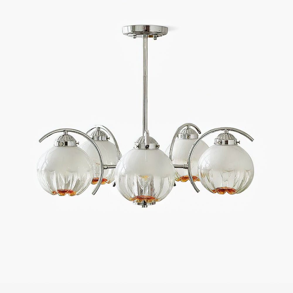 Lustre Boussole en verre et laiton – vue 38