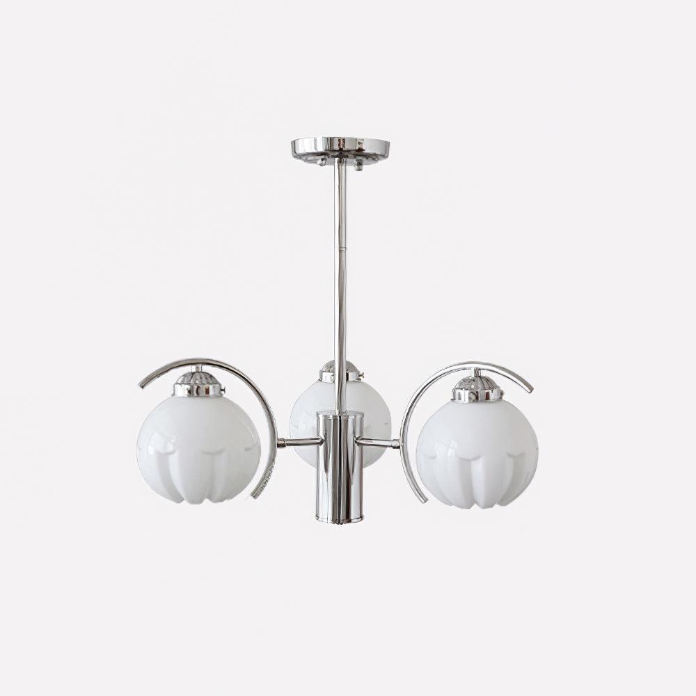 Lustre Boussole en verre et laiton – vue 21