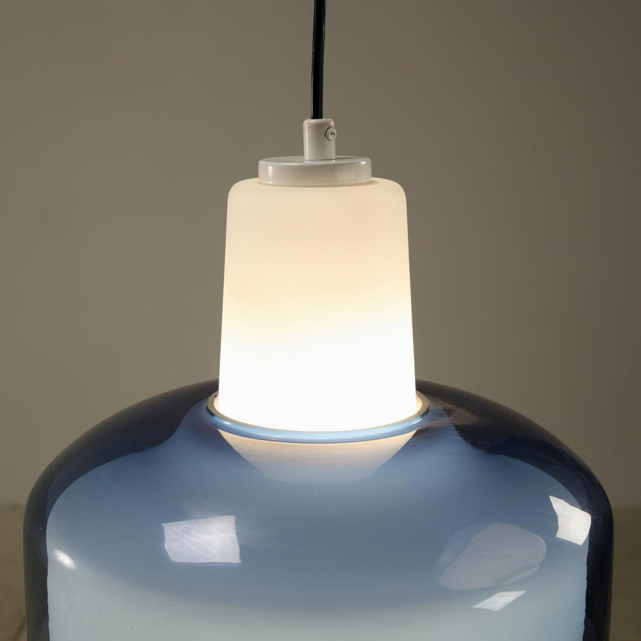 Suspension Lavande en verre et fer – vue 4