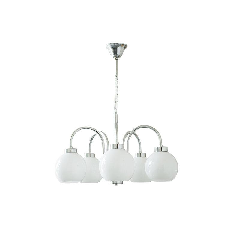 Lustre Oréade en verre et métal – vue 41