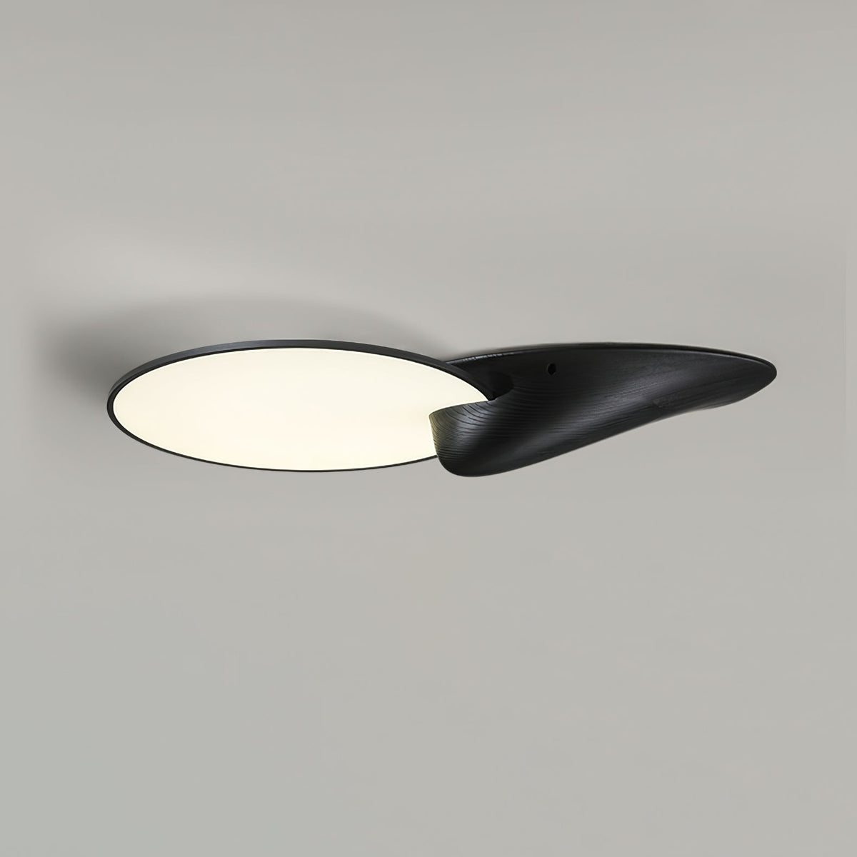 Plafonnier Cosette en bois et métal – vue 2