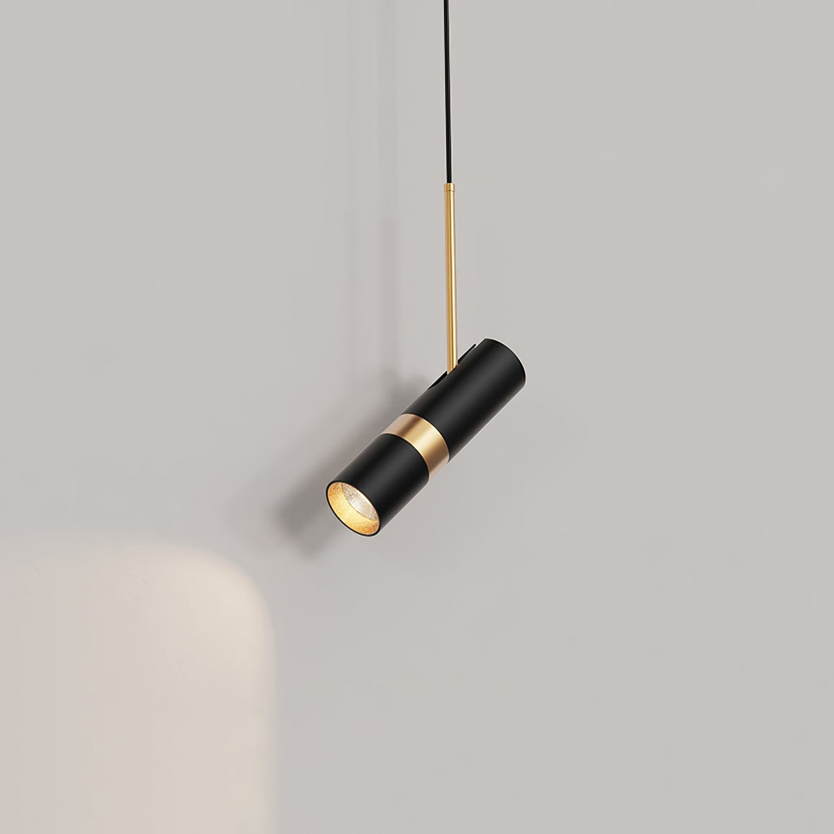 Suspension Valériane en fer – vue 3