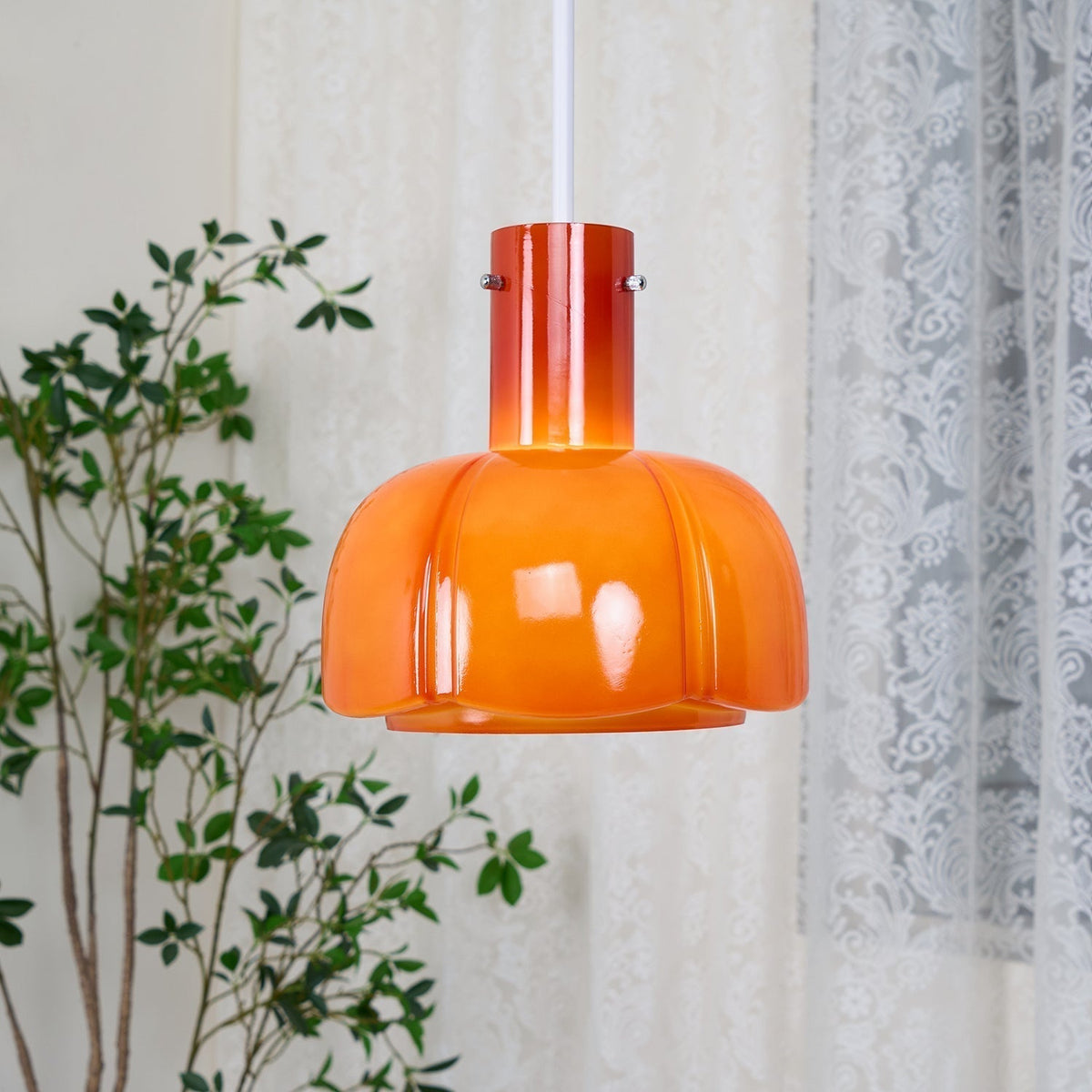 Suspension Sarabande en verre et métal – vue 58