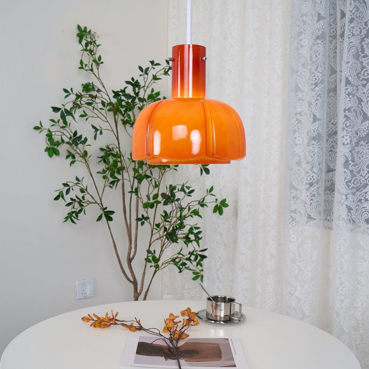 Suspension Sarabande en verre et métal – vue 60