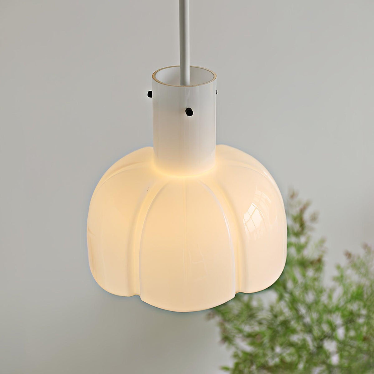Suspension Sarabande en verre et métal – vue 2