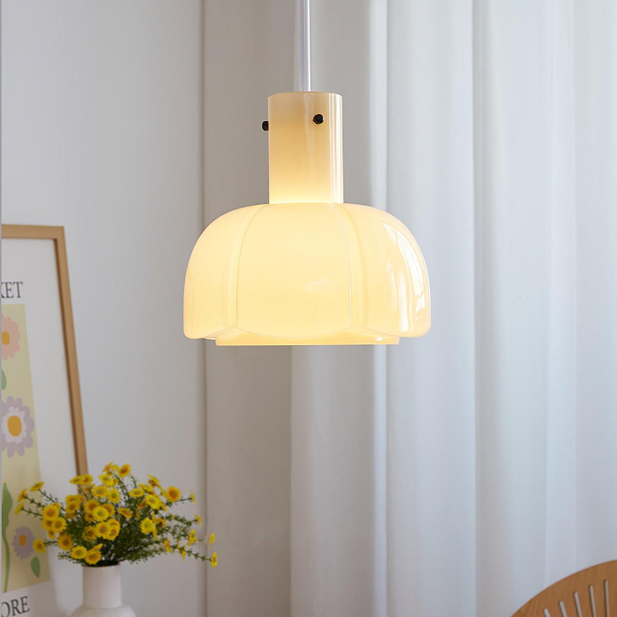 Suspension Sarabande en verre et métal – vue 13