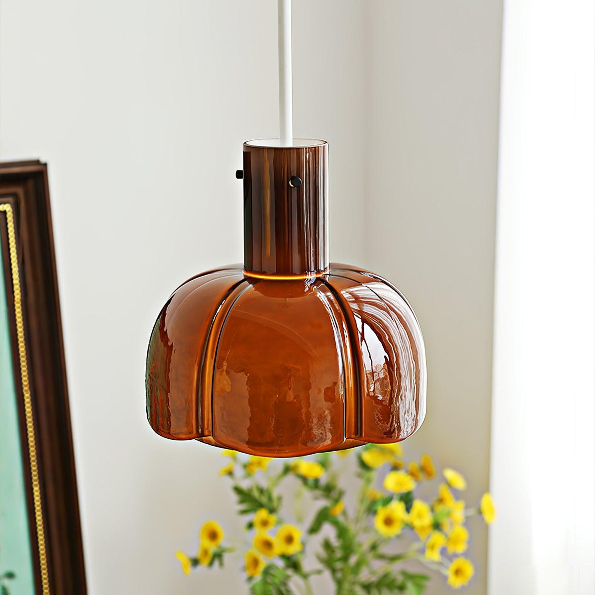 Suspension Sarabande en verre et métal – vue 17