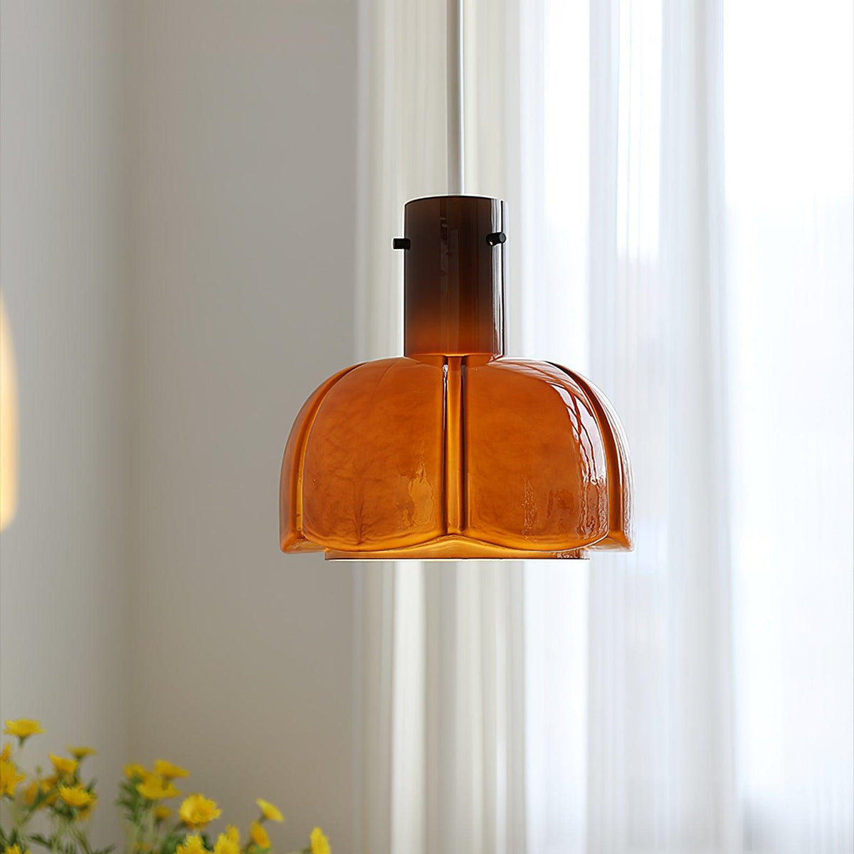 Suspension Sarabande en verre et métal – vue 35