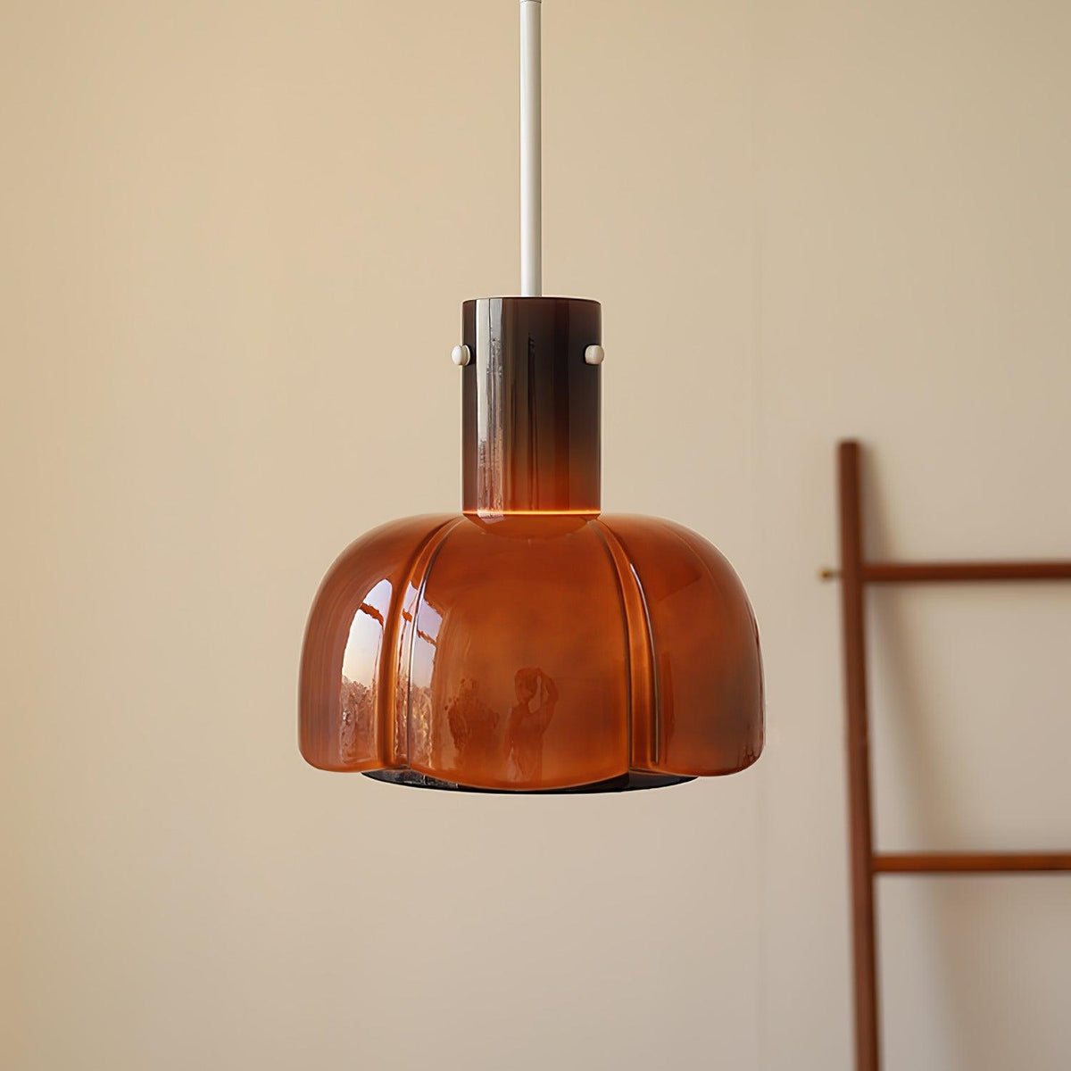 Suspension Sarabande en verre et métal – vue 37