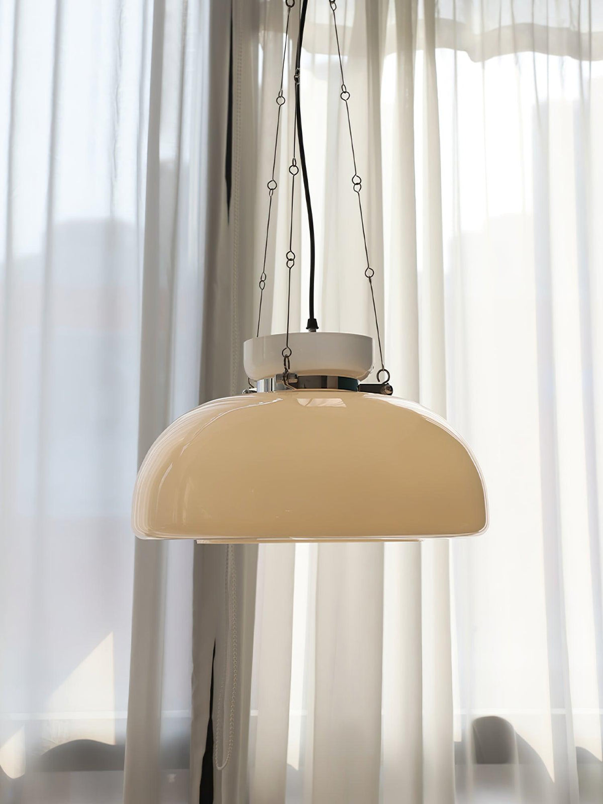 Suspension Albane en verre et fer – vue 23
