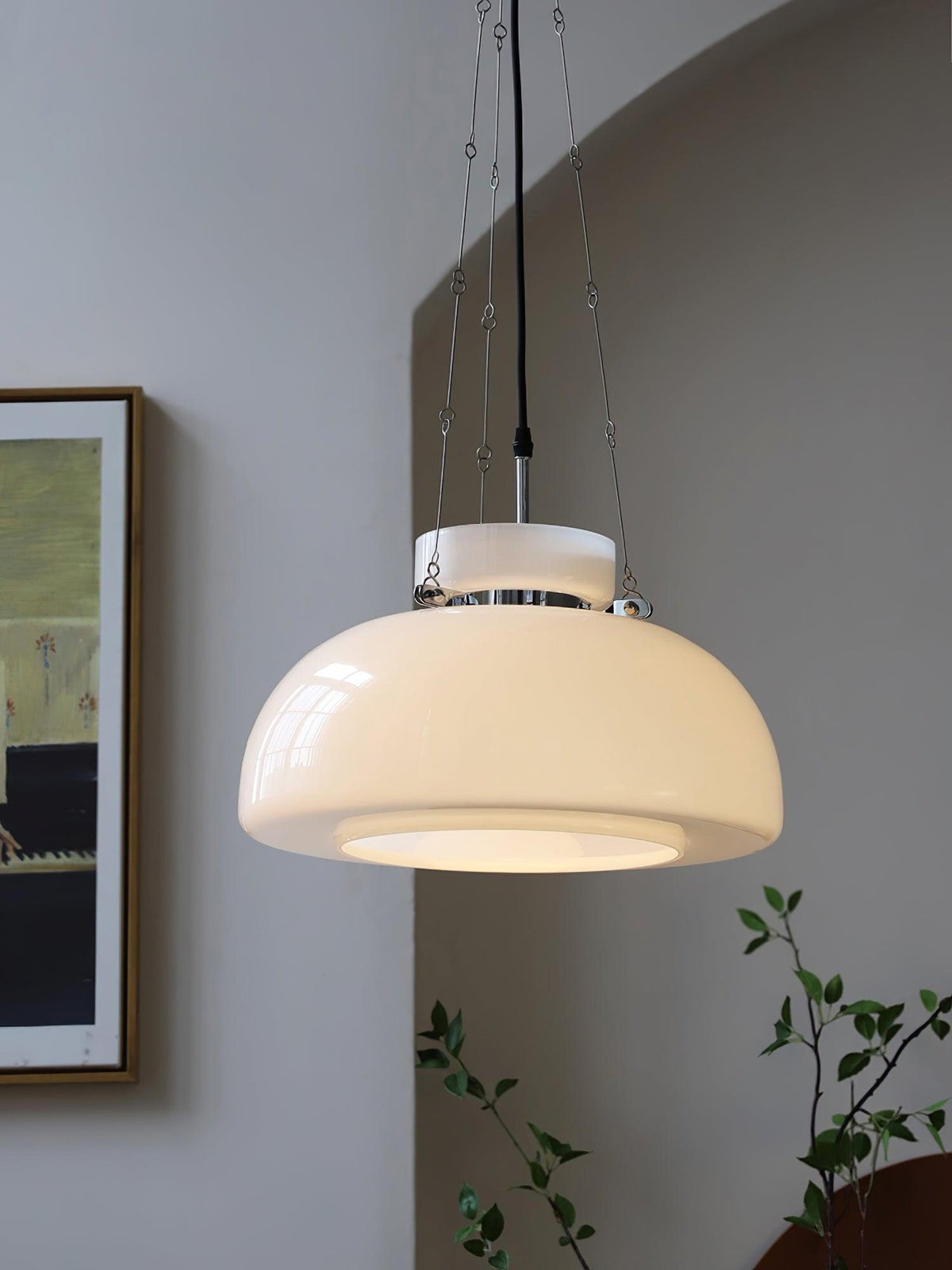 Suspension Albane en verre et fer – vue 32