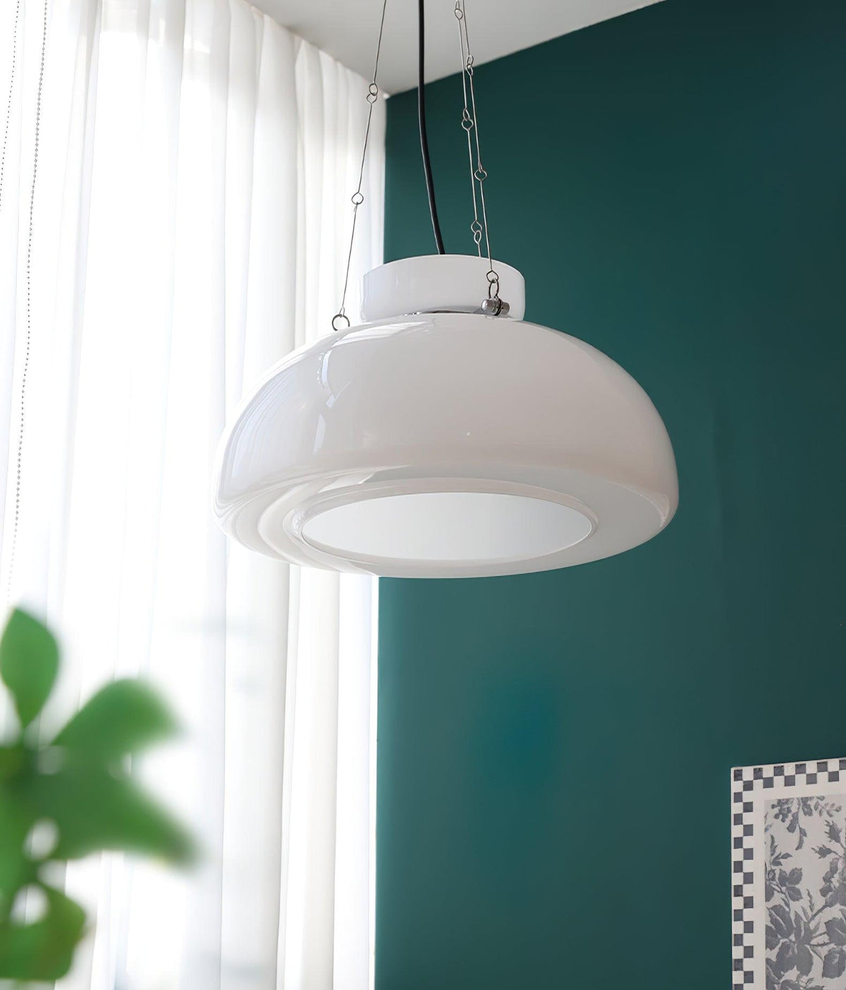 Suspension Albane en verre et fer – vue 33