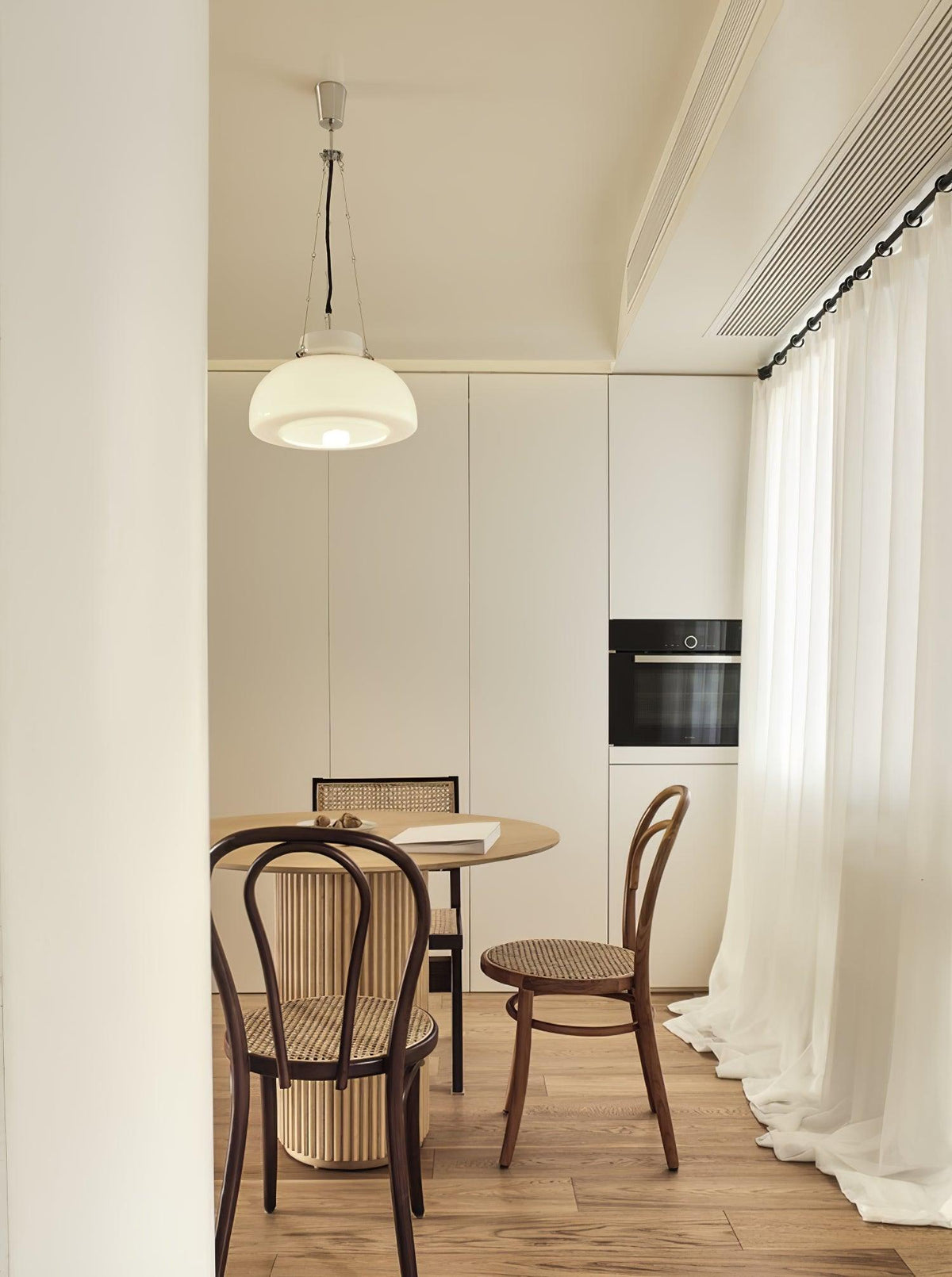 Suspension Albane en verre et fer – vue 11