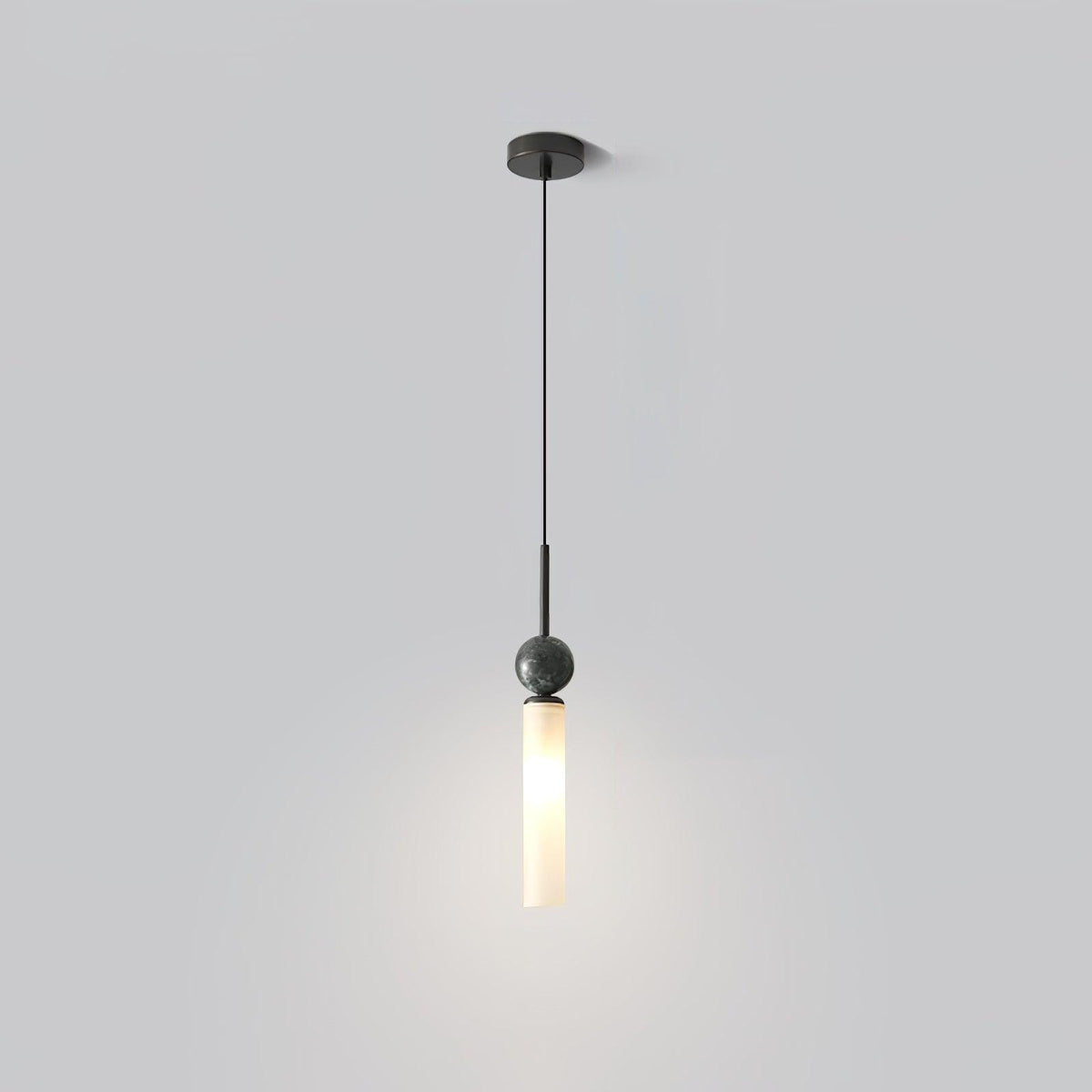Suspension Houblon en marbre et laiton – vue 22