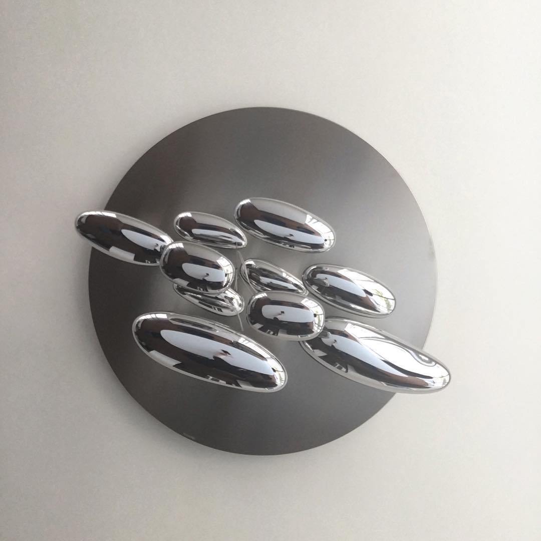 Lustre Andromède en aluminium et verre – vue 61