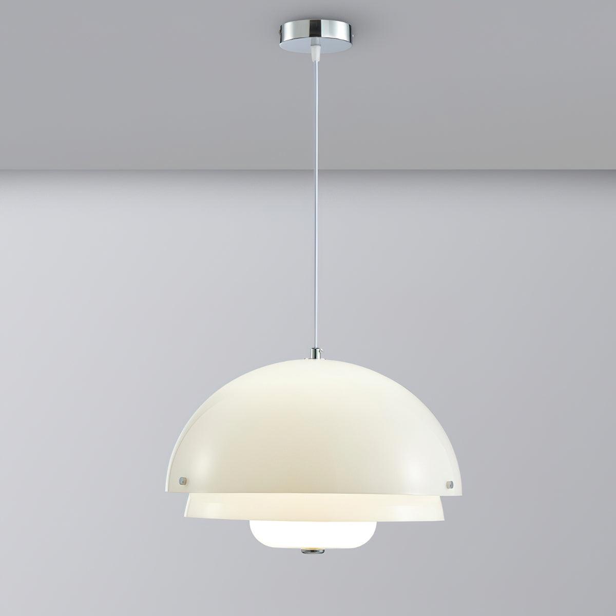 Suspension Ouessant en verre et fer – vue 20