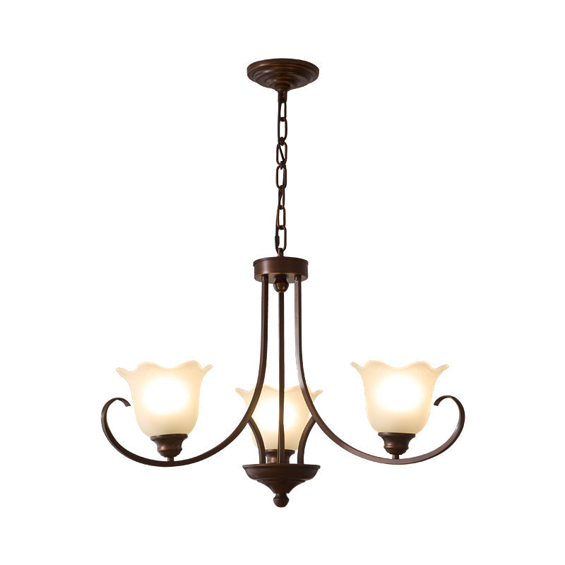 Lustre Dolce en verre et métal – vue 36
