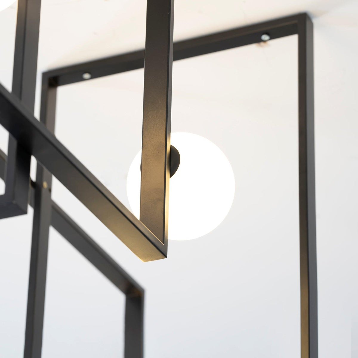 Lustre Aragon en verre et laiton – vue 49