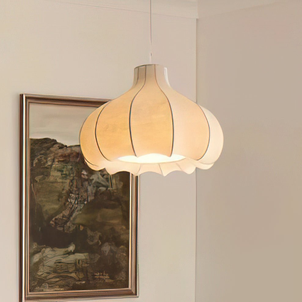 Suspension Giroflée en tissu et métal – vue 12