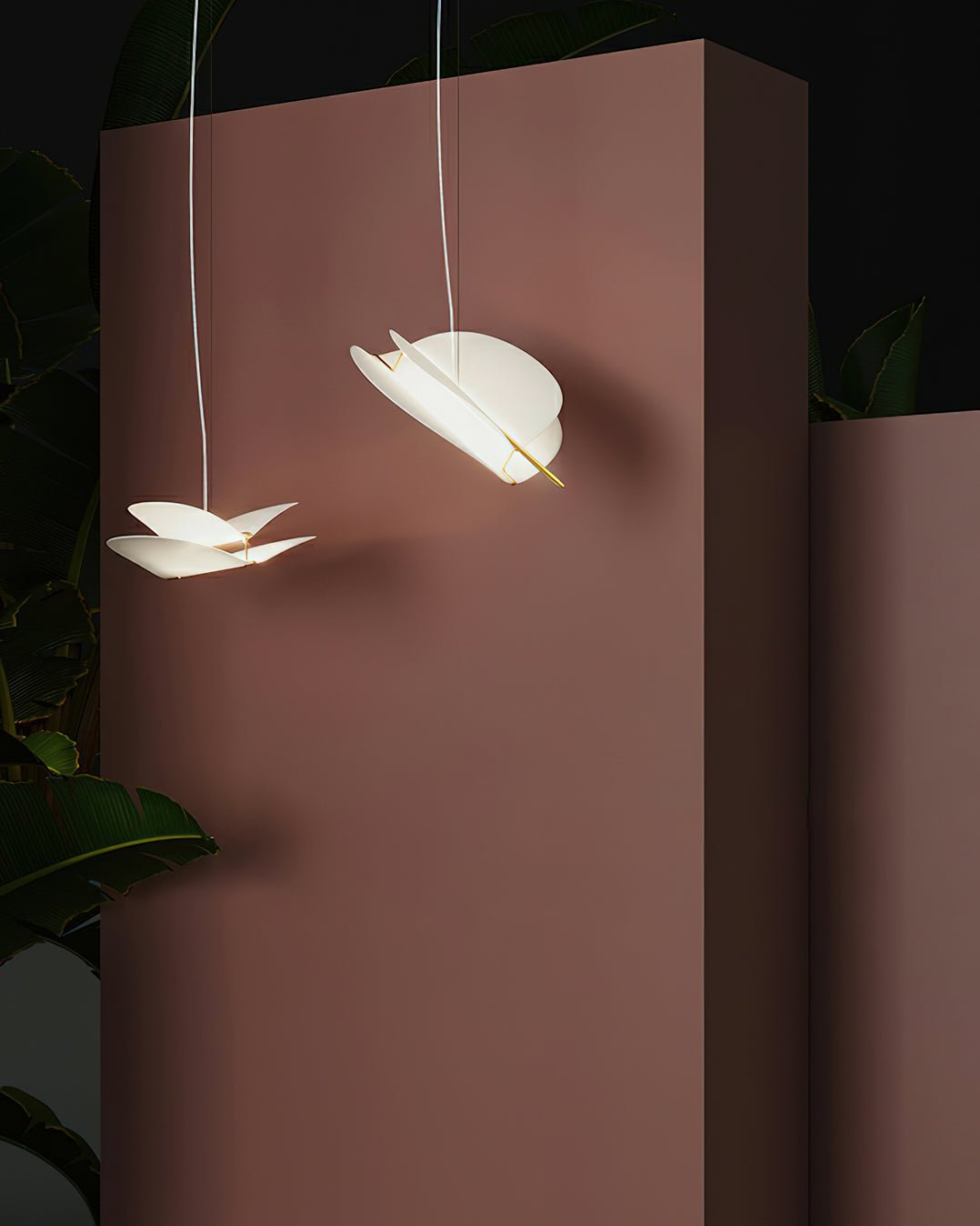 Suspension Élégie en métal – vue 8