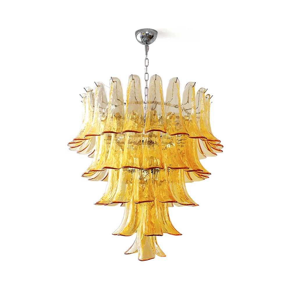 Lustre Colombe en verre et métal – vue 54