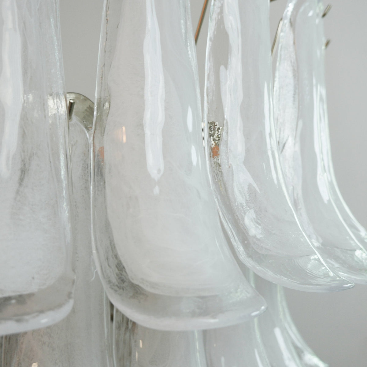 Lustre Colombe en verre et métal – vue 132