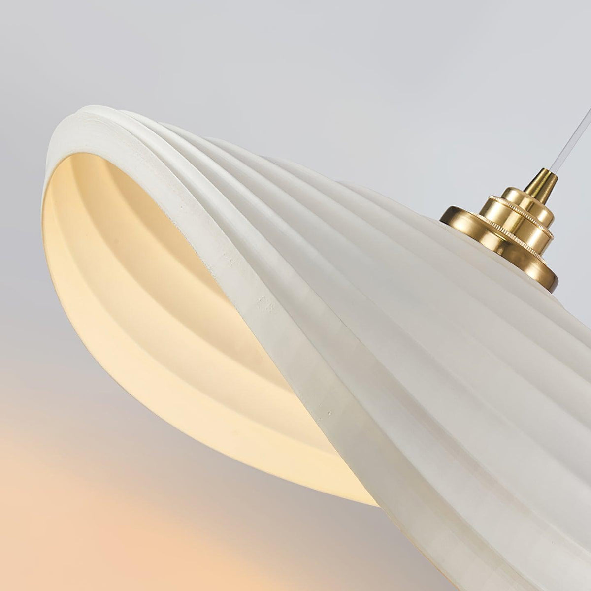 Suspension Amélie en résine et métal – vue 29