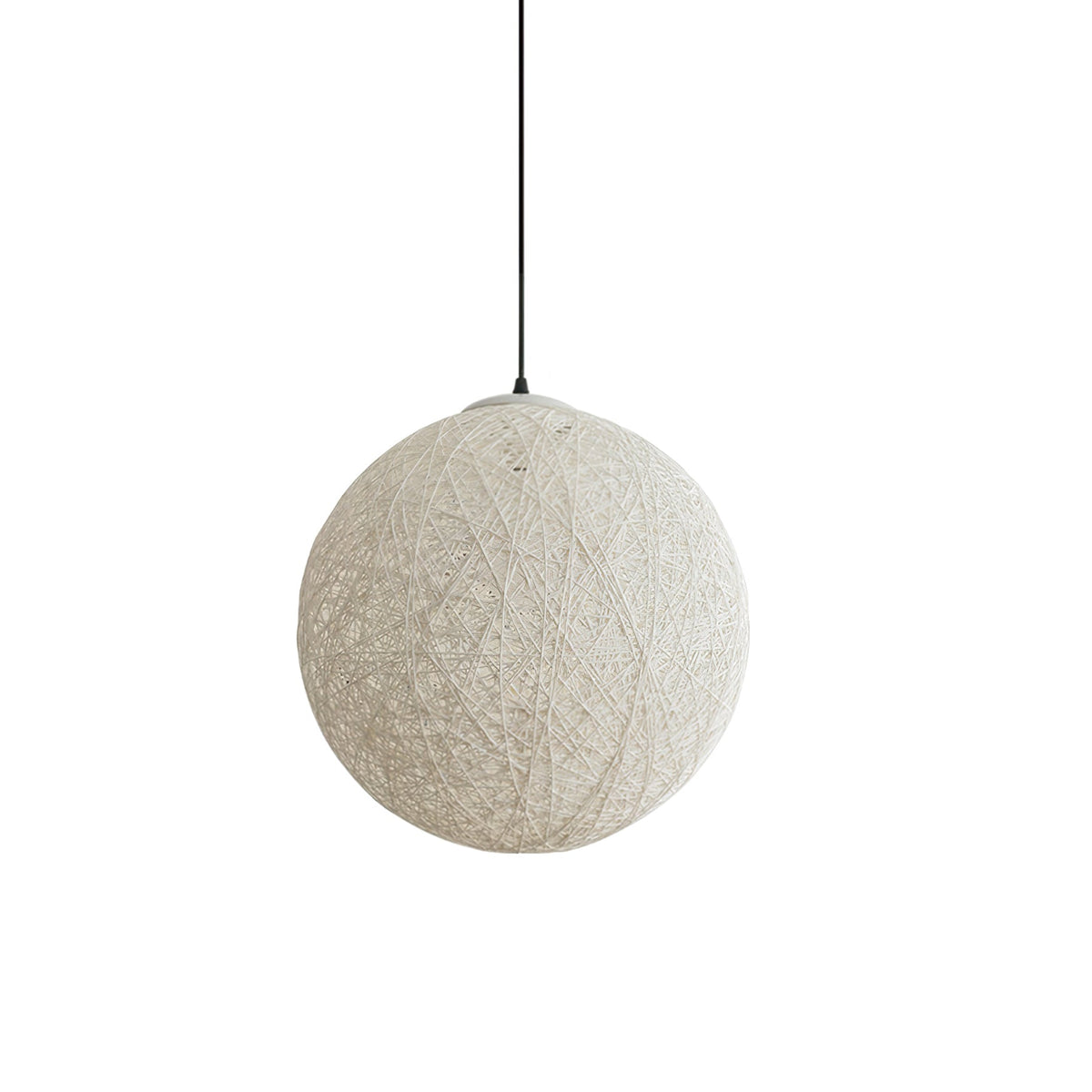 Suspension Tonnelle en rotin et métal – vue 9