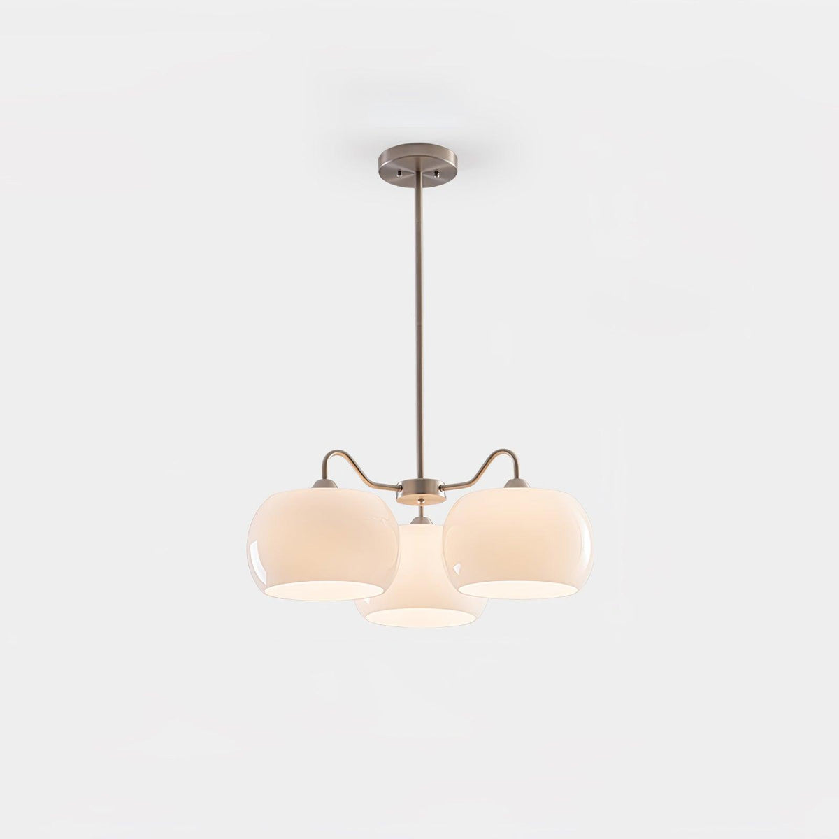 Lustre Rosalinde en verre et métal – vue 18